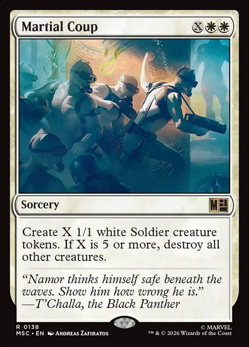 Martial Coup - Surge Foil