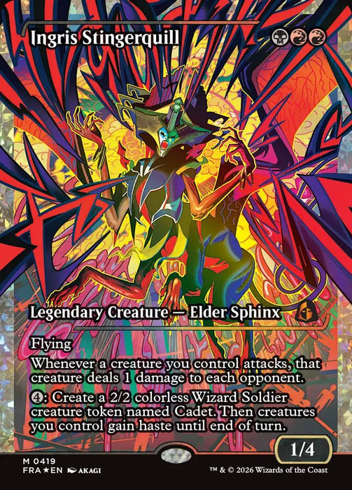 Ingris Stingerquill - Full Art - Showcase (Foil)