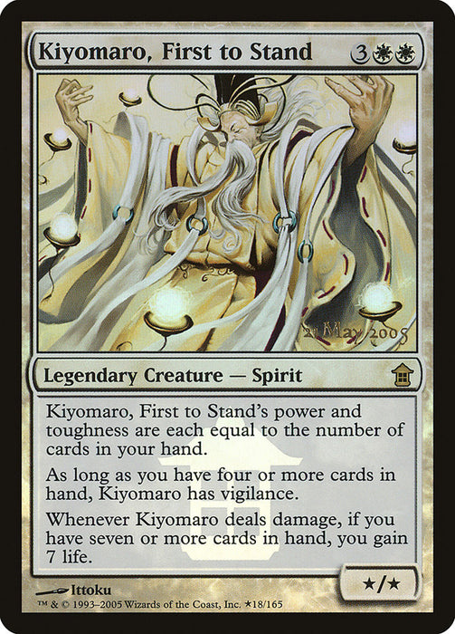 Kiyomaro, First to Stand (Foil)