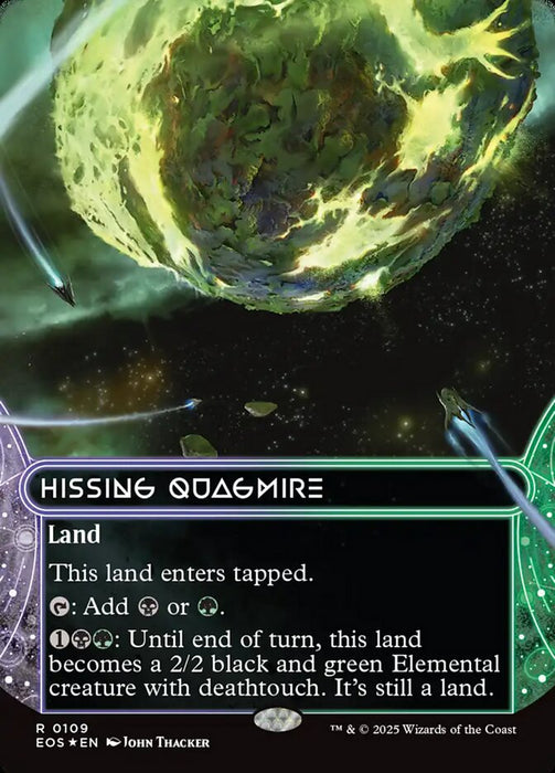 Hissing Quagmire - Borderless (Foil)