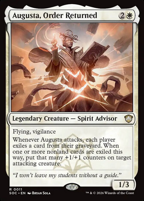 Augusta, Order Returned - Legendary