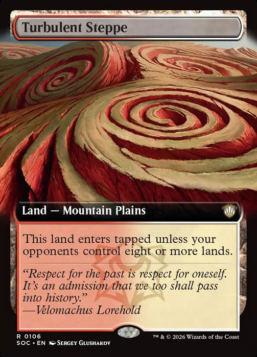 Turbulent Steppe - Extended Art