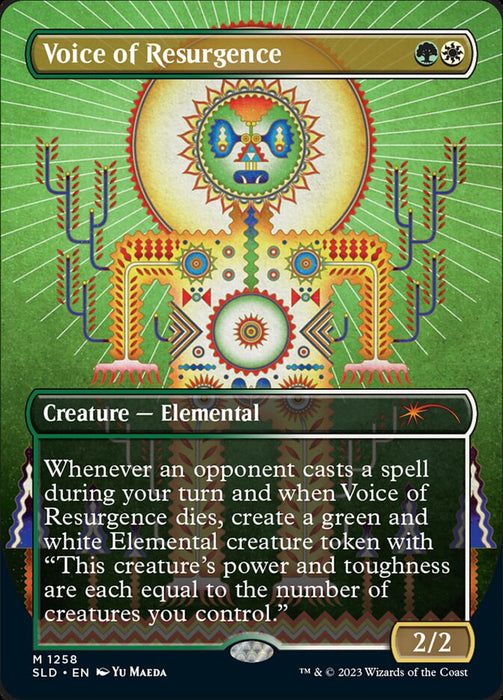 Voice of Resurgence - Borderless - Full Art