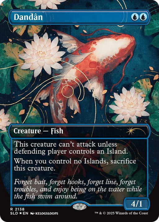 Dandân - Borderless - Full Art - Inverted (Foil)