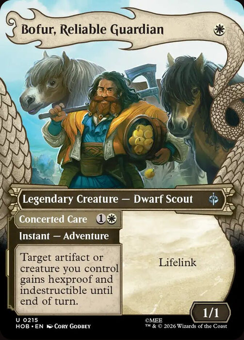 Bofur, Reliable Guardian // Concerted Care - Borderless - Showcase (Foil)