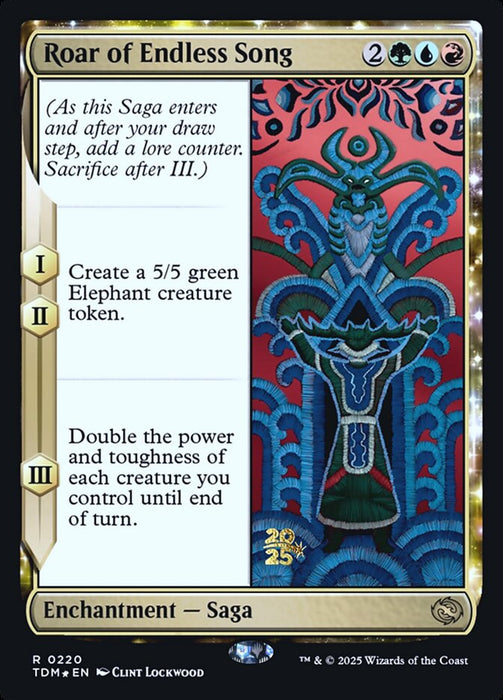 Roar of Endless Song - Enchantment (Foil)