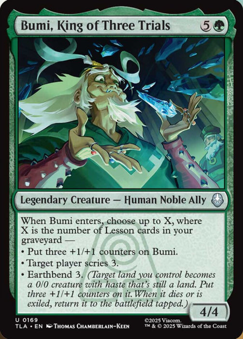 Bumi, King of Three Trials - Legendary
