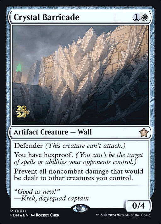 Crystal Barricade (Foil)