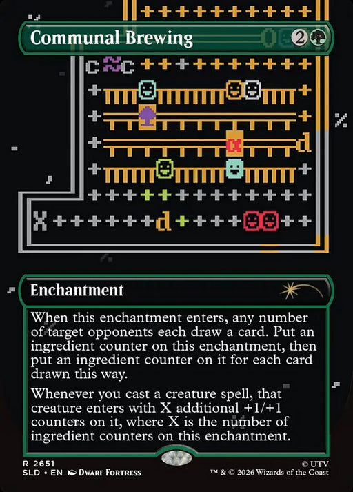 Communal Brewing - Borderless - Inverted