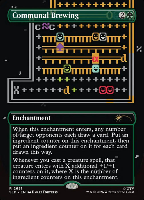 Communal Brewing - Borderless - Inverted (Foil)