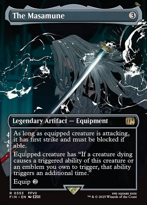 The Masamune - Borderless - Full Art - Inverted - Legendary