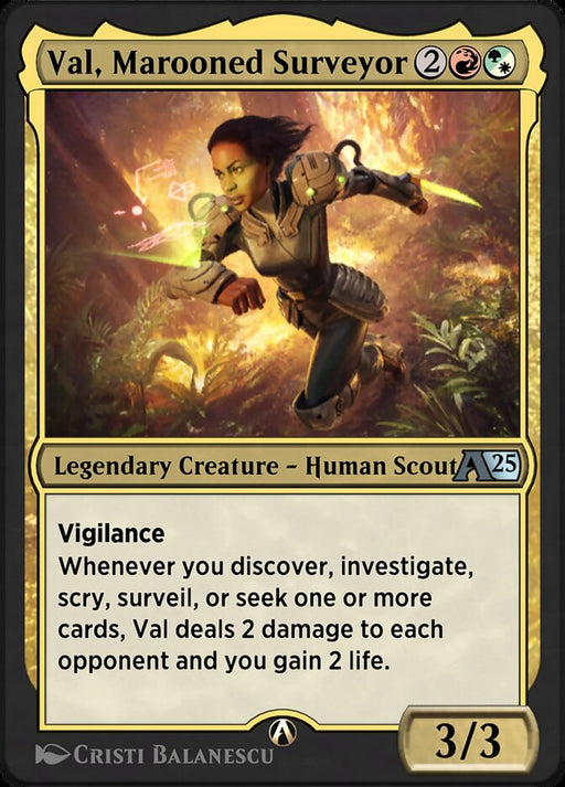 Val, Marooned Surveyor - Legendary
