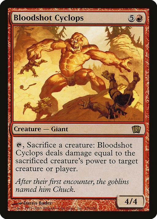 Bloodshot Cyclops (Foil)