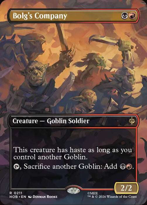 Bolg's Company - Borderless