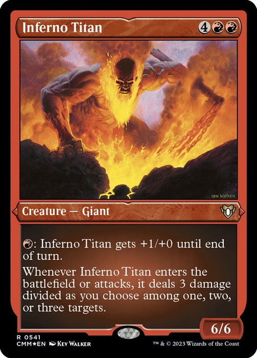 Inferno Titan - Etched - Inverted - Etched (Foil)