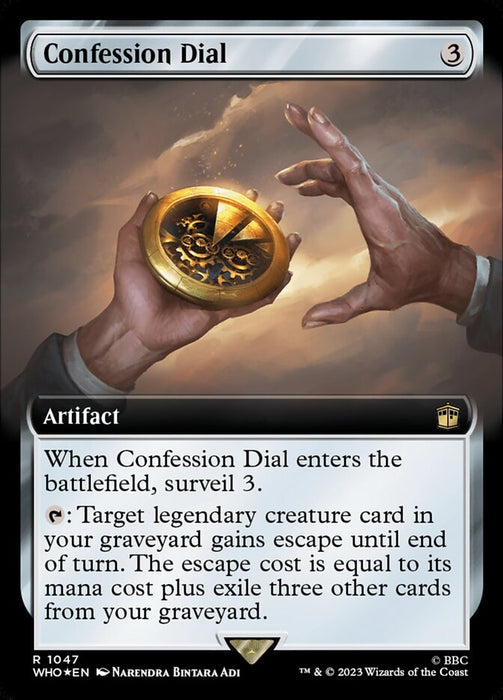 Confession Dial - Extended Art - Surge Foil (Foil)