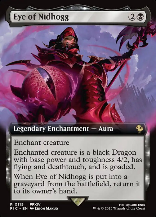 Eye of Nidhogg - Enchantment - Legendary - Extended Art