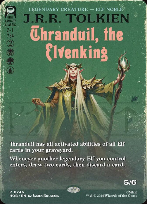 Thranduil, the Elvenking - Borderless