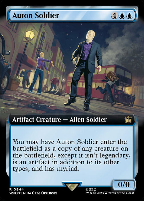 Auton Soldier - Extended Art - Surge Foil (Foil)
