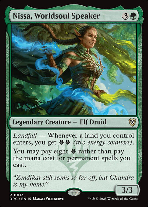 Nissa, Worldsoul Speaker - Legendary