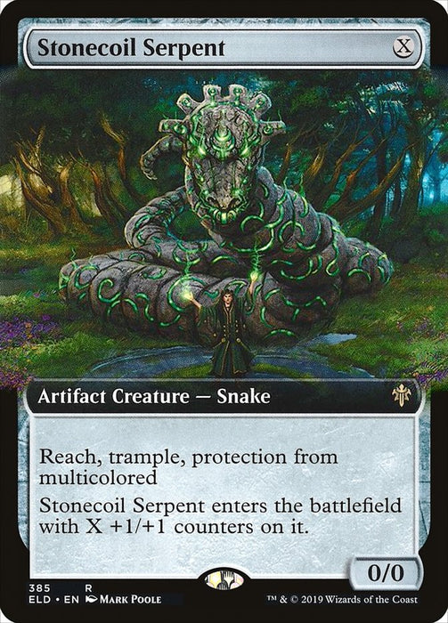 Stonecoil Serpent - Extended Art