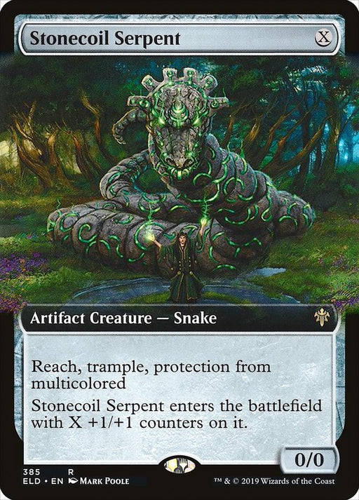 Stonecoil Serpent - Extended Art