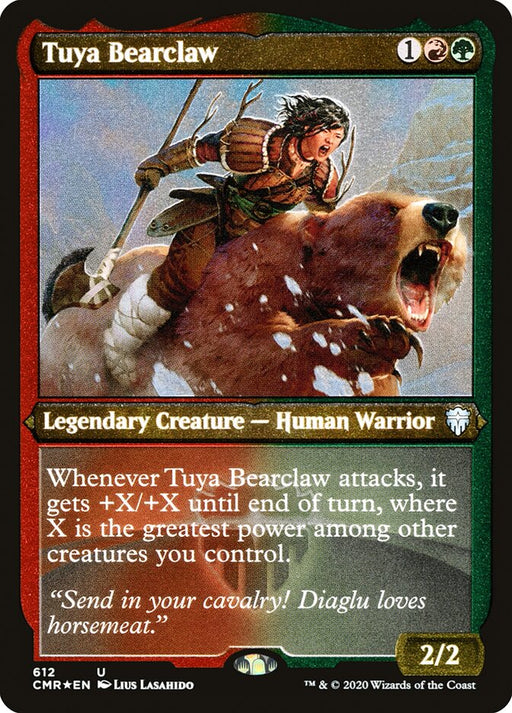 Tuya Bearclaw - Etched - Inverted - Legendary - Etched (Foil)