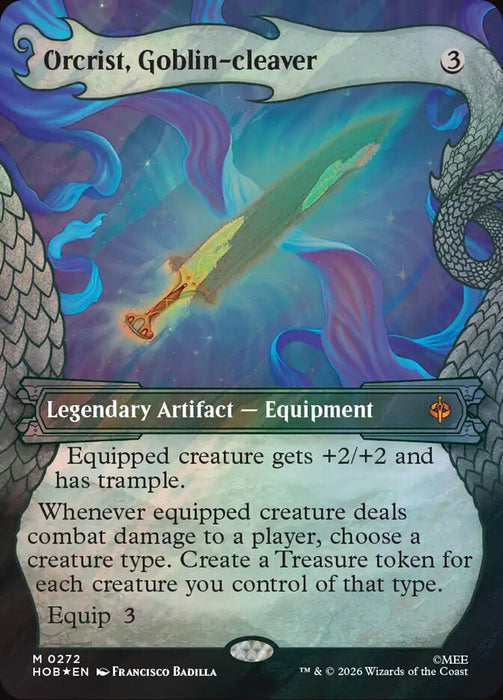 Orcrist, Goblin-cleaver - Borderless - Showcase - Surge Foil (Foil)