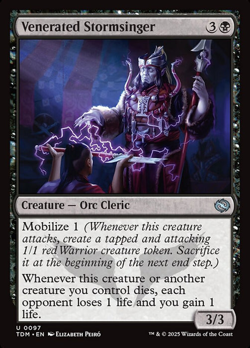 Venerated Stormsinger (Foil)