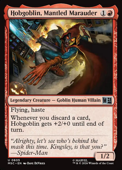 Hobgoblin, Mantled Marauder - Legendary