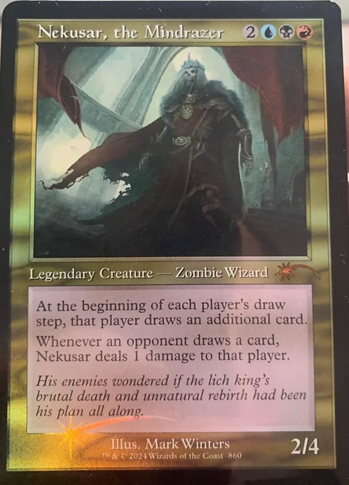 Nekusar, the Mindrazer - Retro Frame (Foil)