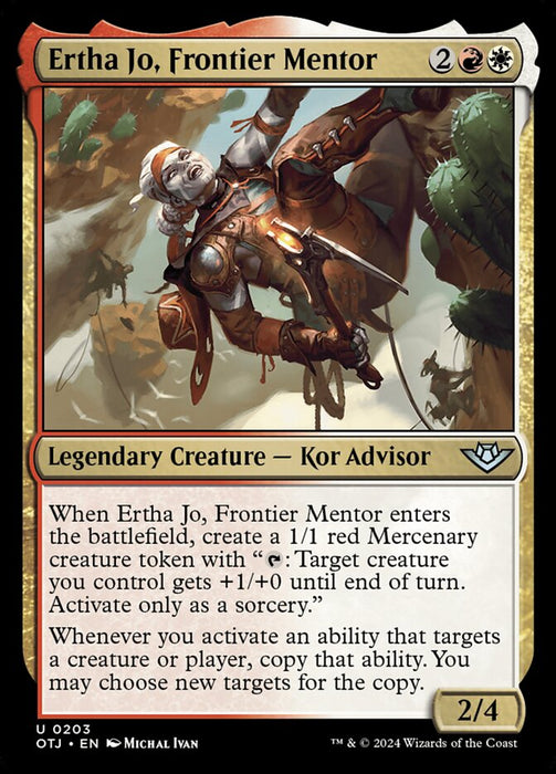 Ertha Jo, Frontier Mentor - Legendary (Foil)