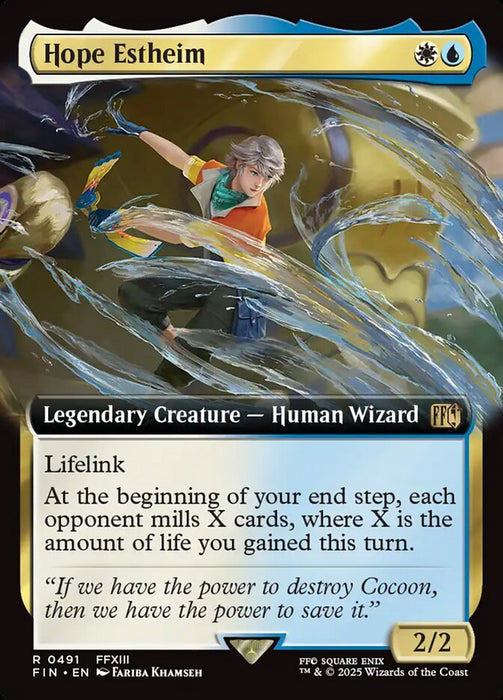 Hope Estheim - Legendary - Extended Art
