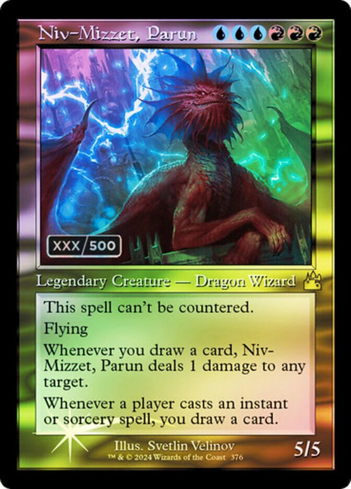 Niv-Mizzet, Parun - Retro Frame (Foil)
