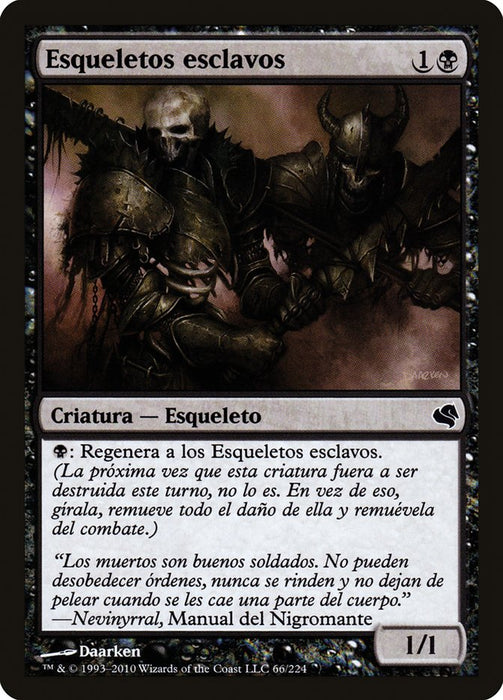 Esqueletos esclavos - Drudge Skeletons