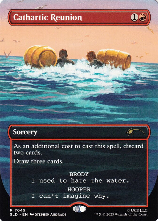 Cathartic Reunion - Borderless - Full Art - Inverted