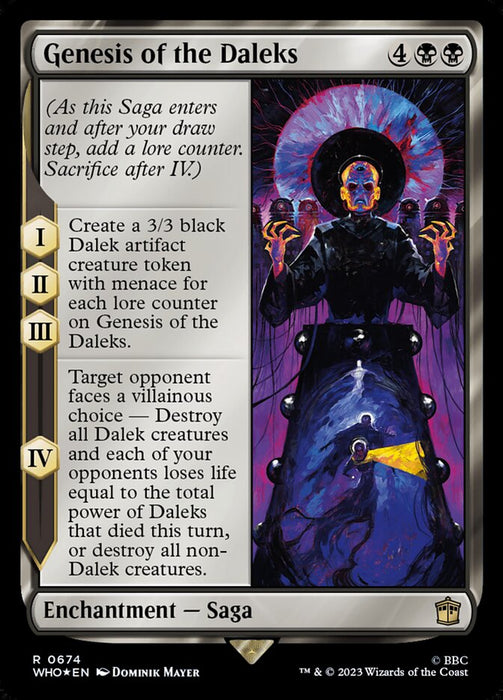 Genesis of the Daleks - Surge Foil (Foil)