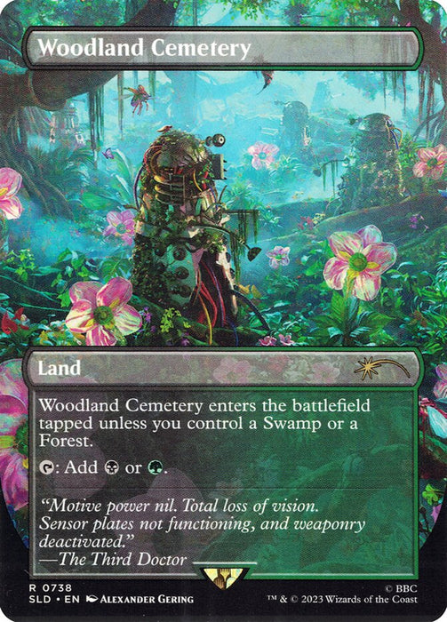 Woodland Cemetery - Borderless - Full Art