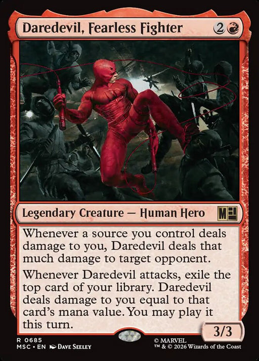 Daredevil, Fearless Fighter - Legendary