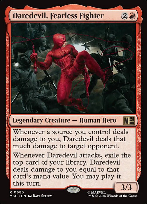 Daredevil, Fearless Fighter - Legendary (Foil)