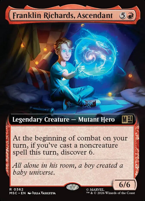 Franklin Richards, Ascendant - Extended Art - Legendary