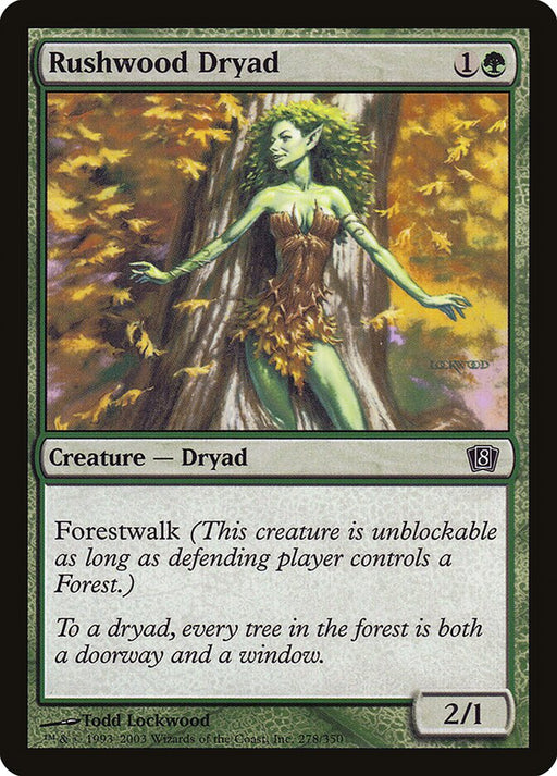Rushwood Dryad (Foil)