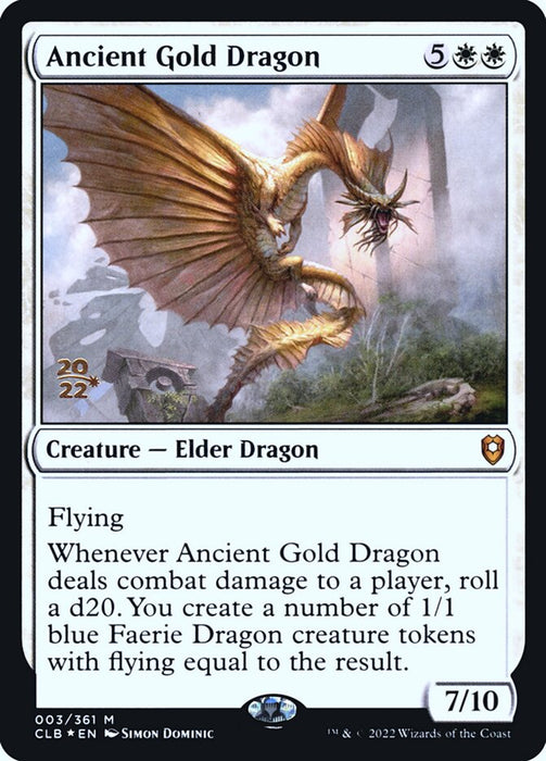 Ancient Gold Dragon (Foil)