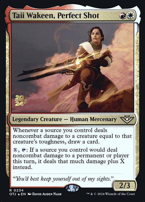 Taii Wakeen, Perfect Shot - Legendary (Foil)
