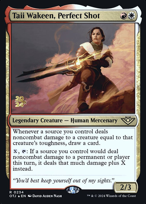 Taii Wakeen, Perfect Shot - Legendary (Foil)