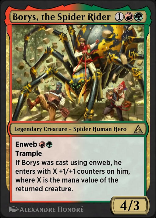 Borys, the Spider Rider - Scarlet Spider, Ben Reilly - Legendary