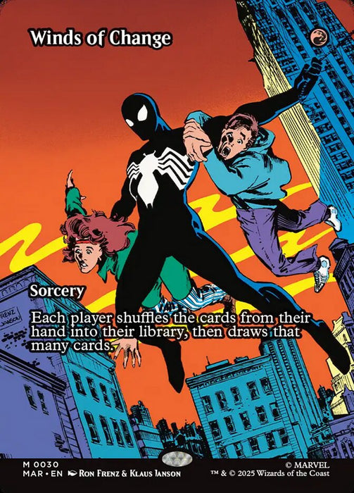 Winds of Change - Borderless - Full Art - Inverted (Foil)