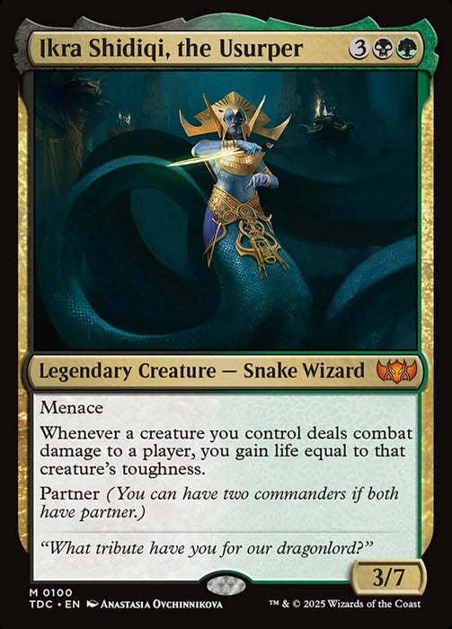 Ikra Shidiqi, the Usurper - Legendary