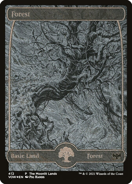 Forest - Full Art - Inverted - Etched (Foil)