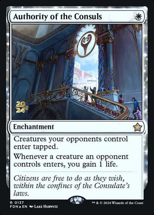 Authority of the Consuls - Enchantment (Foil)